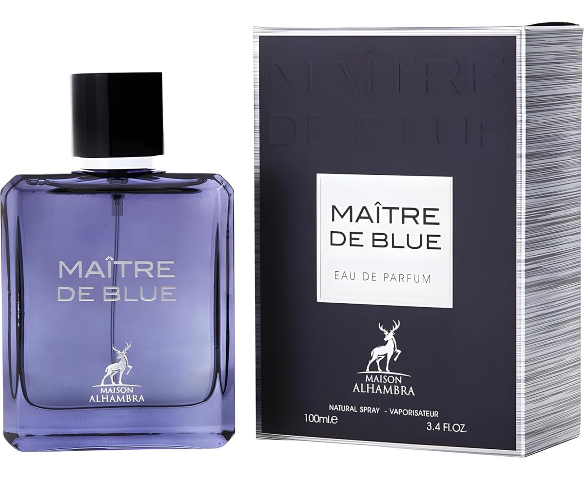 Maison Alhambra Maitre de Blue Eau de Parfum 100ml by Maison Alhambra — Authentic Arabic Fragrance | Qamare