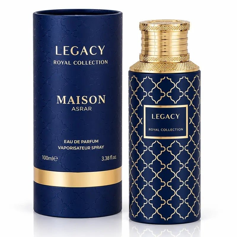 Maison Asrar Legacy Eau de Parfum 100ml by Maison Asrar — Authentic Arabic Fragrance | Qamare