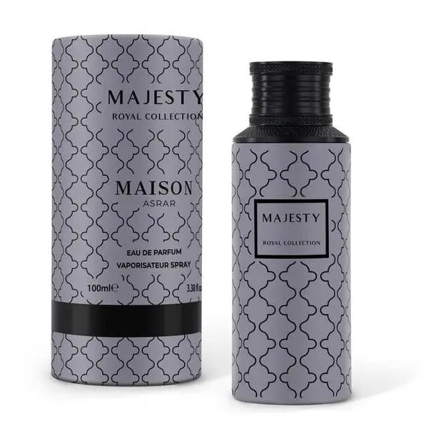 Maison Asrar Majesty Eau de Parfum 100ml by Maison Asrar — Authentic Arabic Fragrance | Qamare
