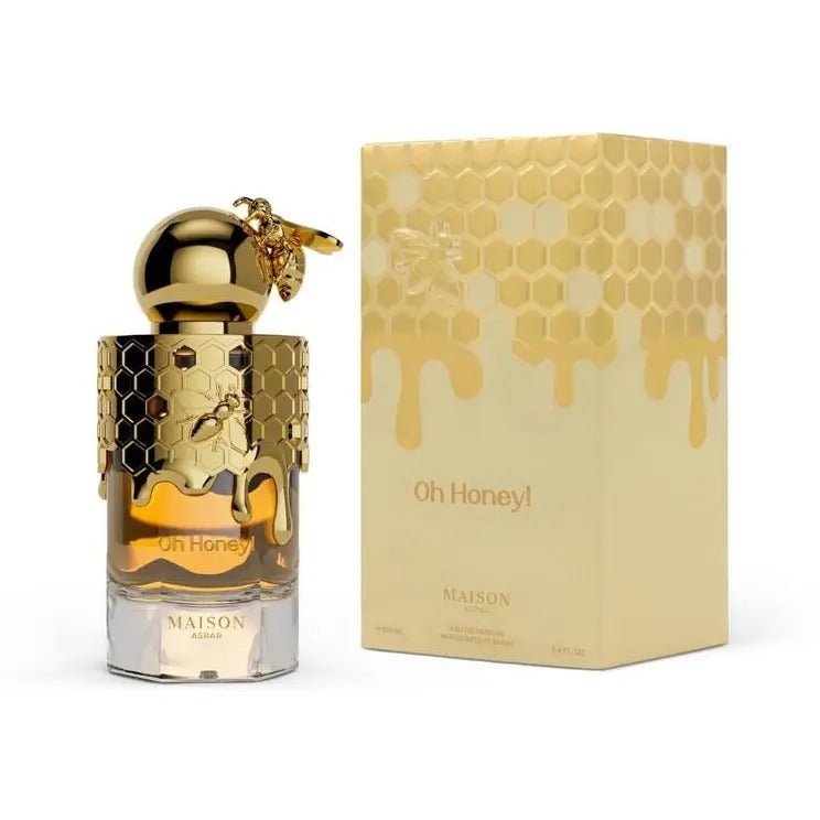 Maison Asrar Oh Honey! Eau de Parfum 100ml by Maison Asrar — Authentic Arabic Fragrance | Qamare