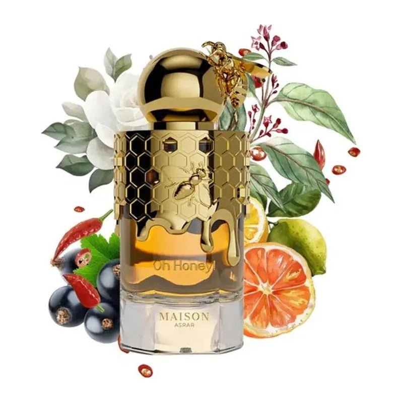 Maison Asrar Oh Honey! Eau de Parfum 100ml by Maison Asrar — Authentic Arabic Fragrance | Qamare