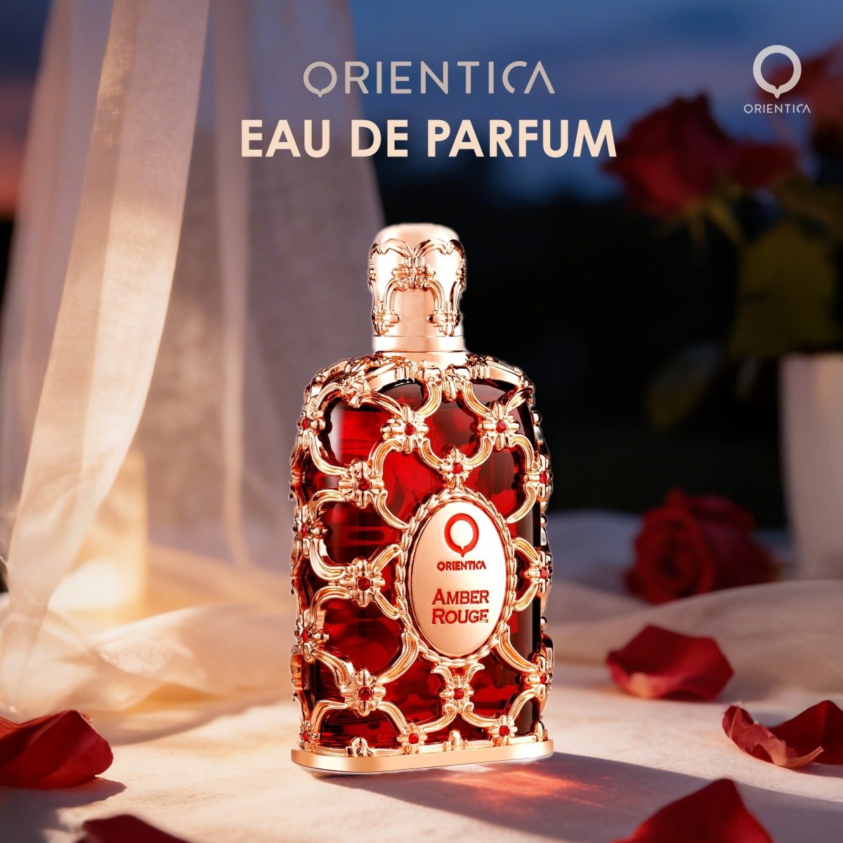 Orientica Amber Rouge Eau de Parfum 80ml by Orientica — Authentic Arabic Fragrance | Qamare