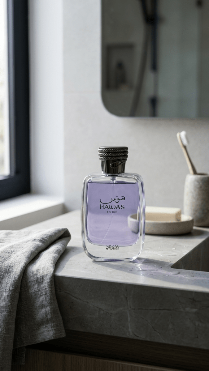 Rasasi Hawas Eau de Parfum 100ml by Rasasi — Authentic Arabic Fragrance | Qamare