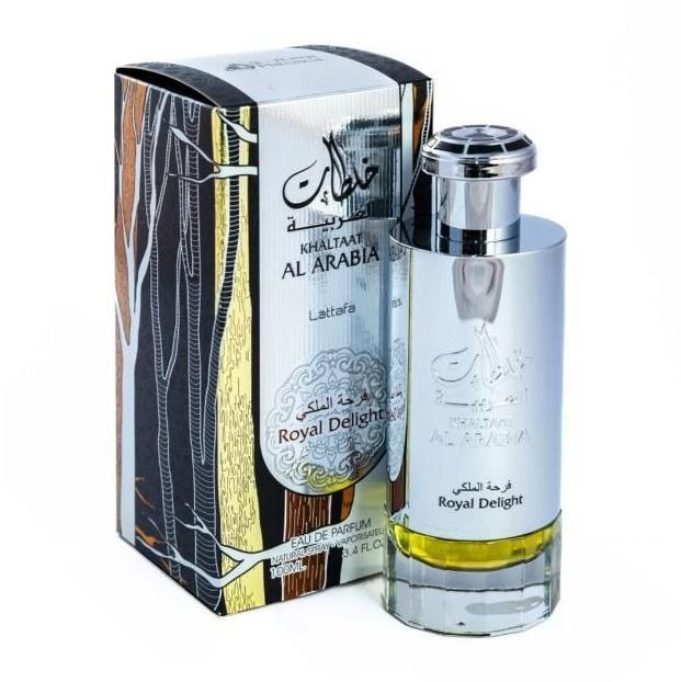 Lattafa Khaltaat Al Arabia Royal Delight Silver Eau de Parfum 100ml by Lattafa — Authentic Arabic Fragrance | Qamare