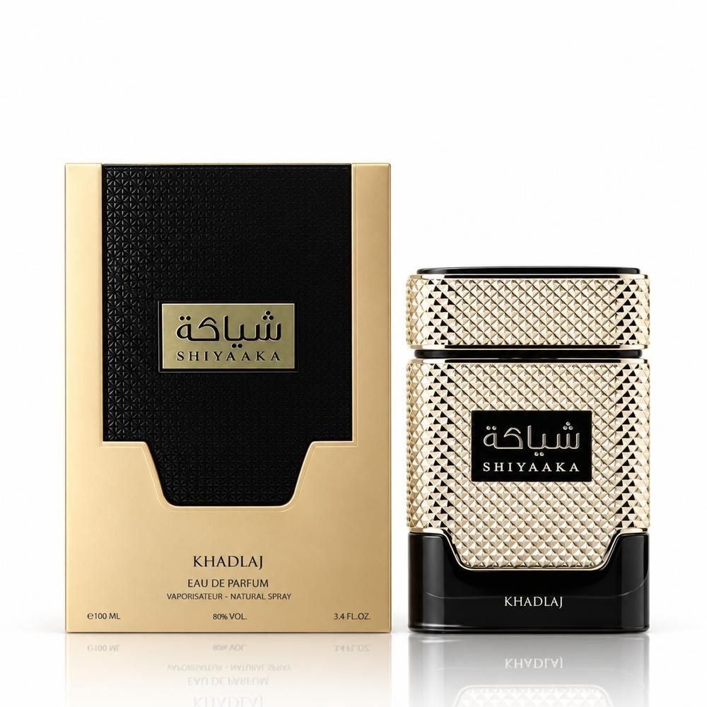 Khadlaj Shiyaaka Gold Eau de Parfum 100ml by Khadlaj — Authentic Arabic Fragrance | Qamare