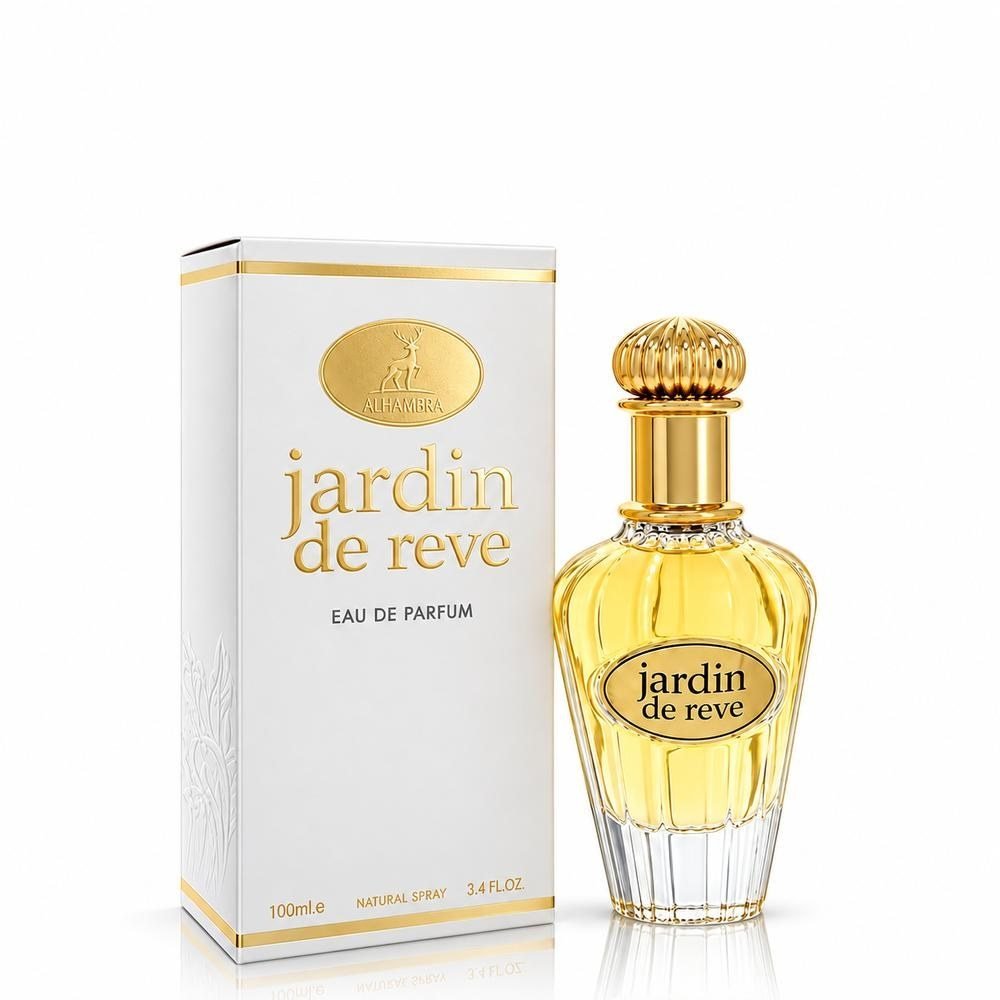 Maison Alhambra Jardin de Reve Eau de Parfum 100ml by Maison Alhambra — Authentic Arabic Fragrance | Qamare