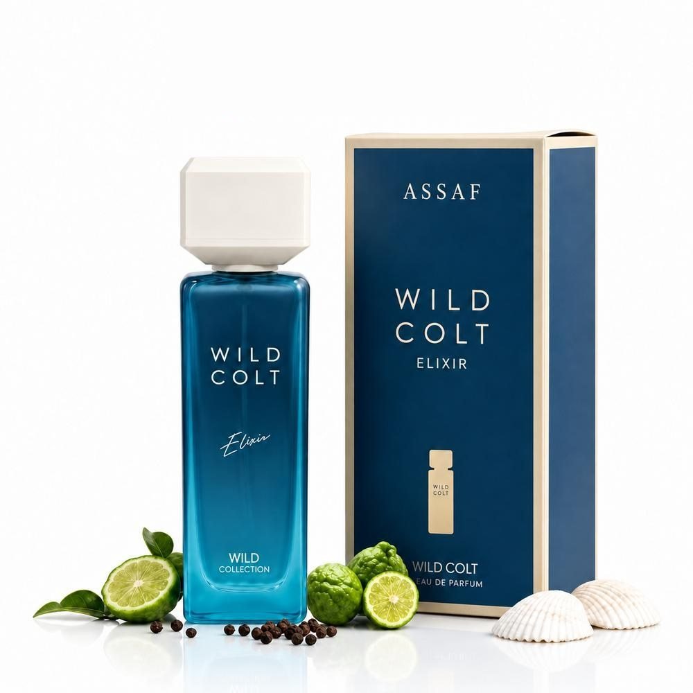 Assaf Wild Colt Elixir Eau de Parfum 200ml by Assaf — Authentic Arabic Fragrance | Qamare