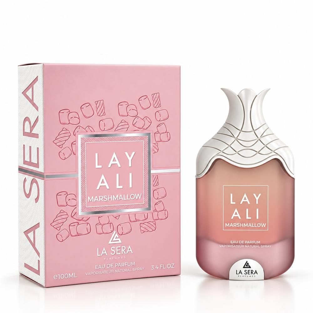 La Sera Layali Marshmallow Eau de Parfum 100ml by La Sera — Authentic Arabic Fragrance | Qamare