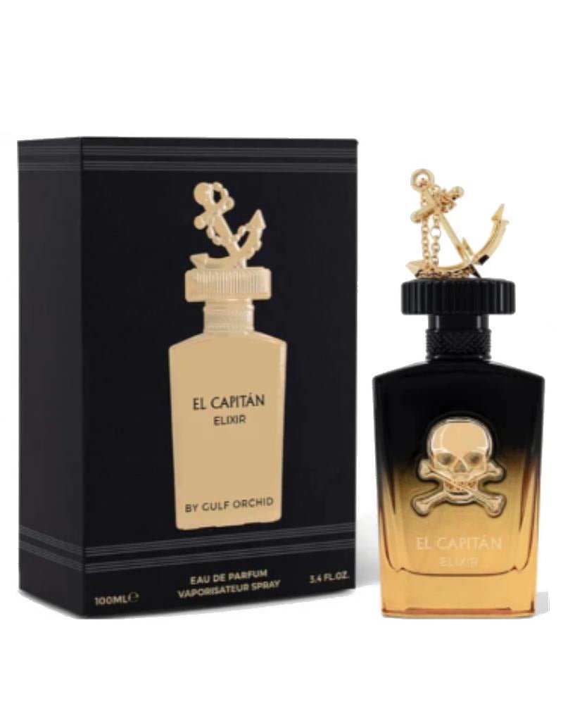Gulf Orchid El Capitan Elixir Eau de Parfum 100ml by Gulf Orchid — Authentic Arabic Fragrance | Qamare