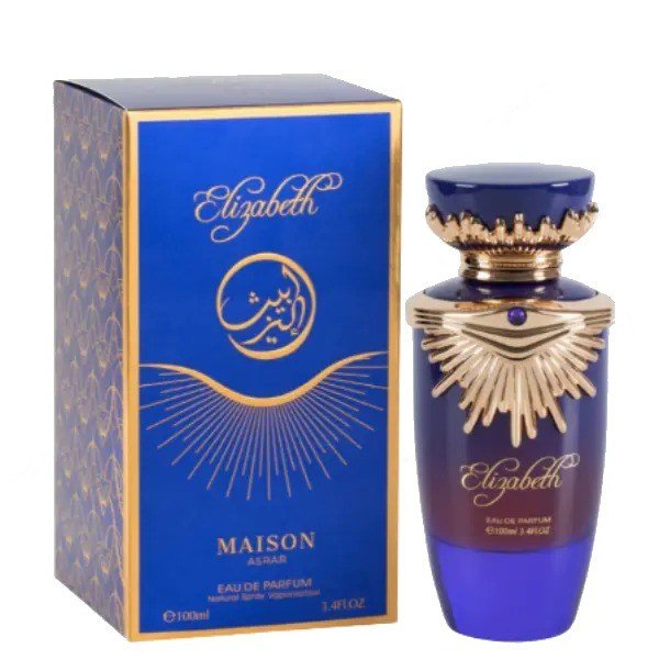 Maison Asrar Elizabeth Eau de Parfum 100ml by Maison Asrar — Authentic Arabic Fragrance | Qamare