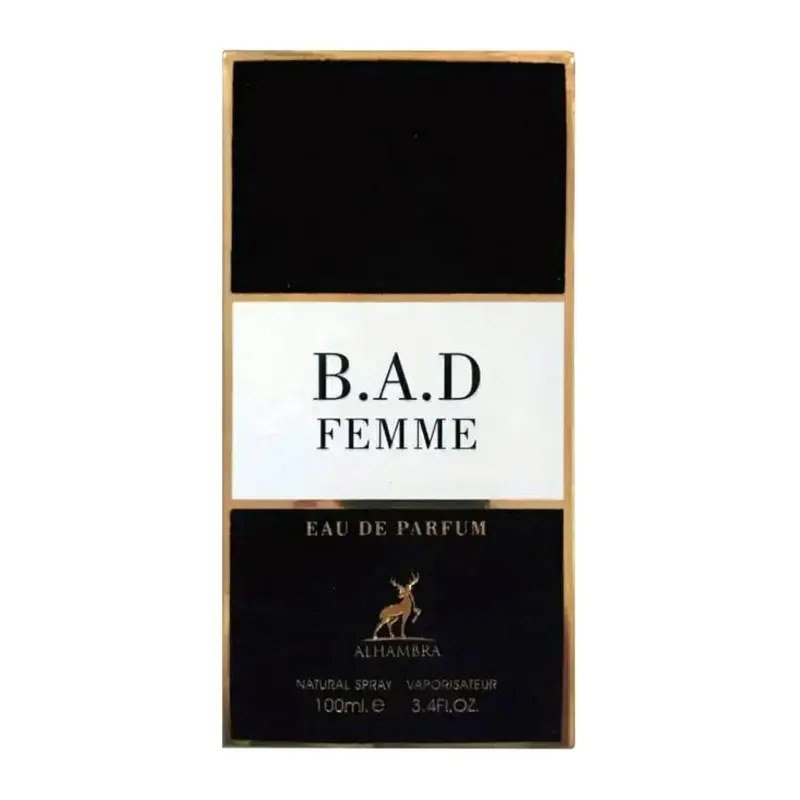 Maison Alhambra B.A.D Femme Eau de Parfum 100ml by Maison Alhambra — Authentic Arabic Fragrance | Qamare