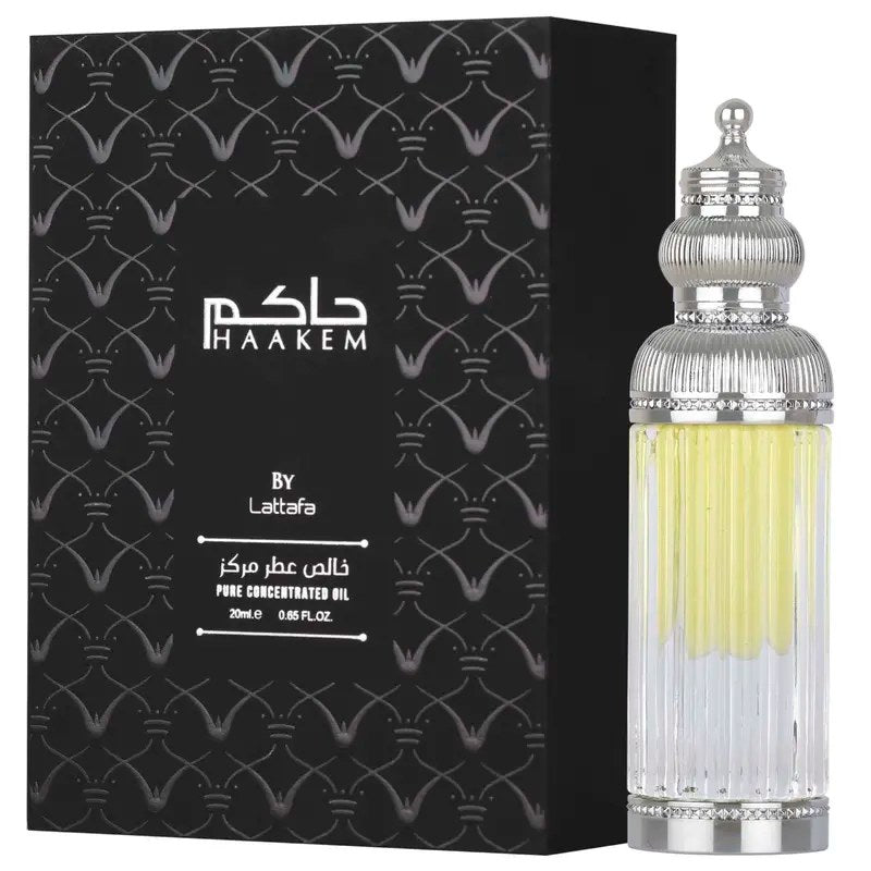 Lattafa Haakem Concentrated Perfume Oil 20ml by Lattafa — Authentic Arabic Fragrance | Qamare