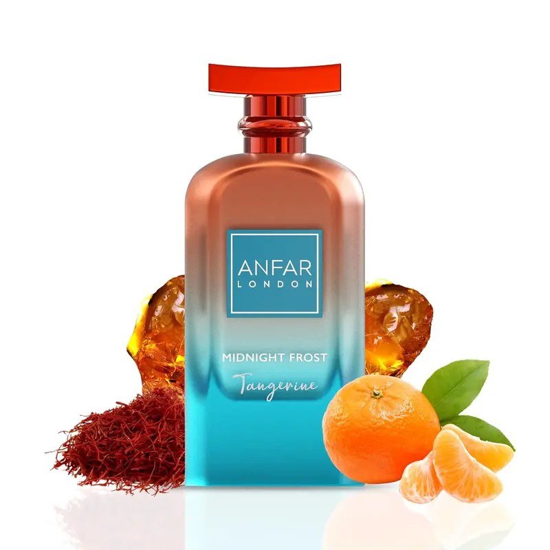 Anfar London Midnight Frost Tangerine Eau de Parfum 100ml by Anfar London — Authentic Arabic Fragrance | Qamare