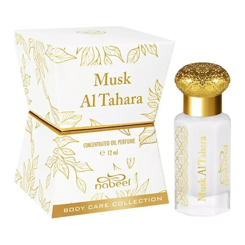 Nabeel Musk Al Tahara Duo (Zahri + Original) Concentrated Perfume Oil 2 x 12ml by Nabeel — Authentic Arabic Fragrance | Qamare