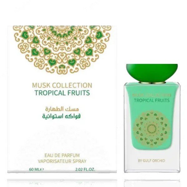 Gulf Orchid Musk Collection Tropical Fruits Eau de Parfum 60ml by Gulf Orchid — Authentic Arabic Fragrance | Qamare