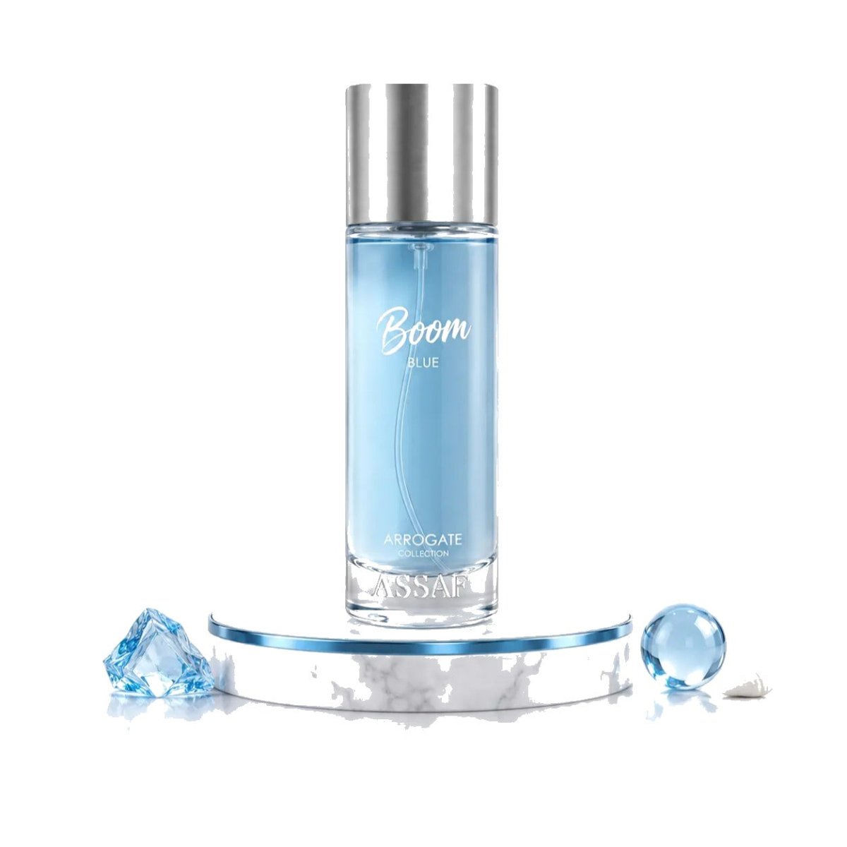 Assaf Boom Blue Eau de Parfum 200ml by Assaf — Authentic Arabic Fragrance | Qamare