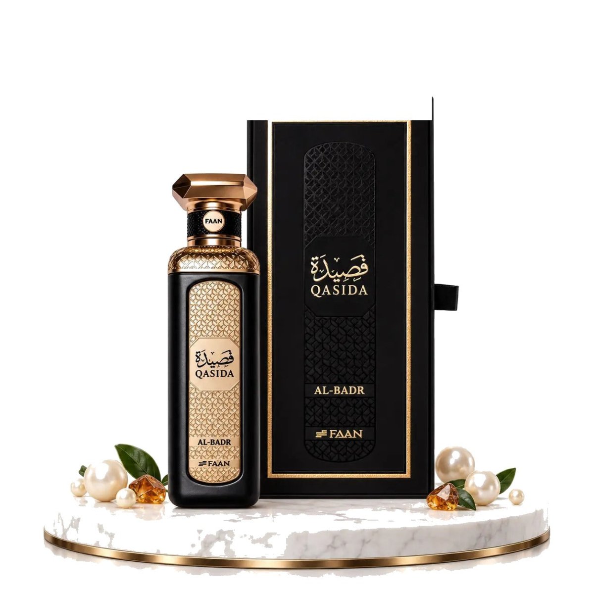 Faan Qasida Al-Badr Eau de Parfum 200ml by Faan — Authentic Arabic Fragrance | Qamare