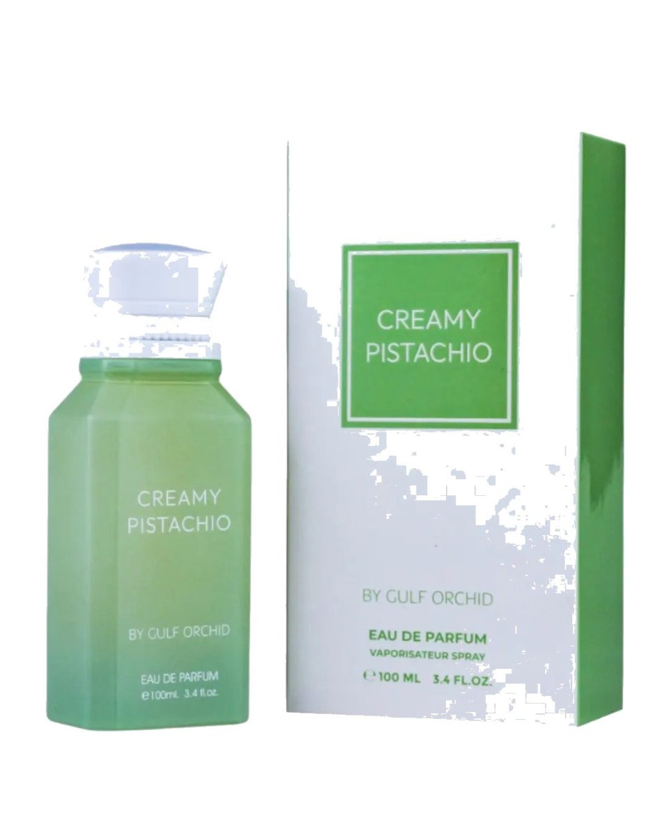 Gulf Orchid Creamy Pistachio Eau de Parfum 100ml by Gulf Orchid — Authentic Arabic Fragrance | Qamare