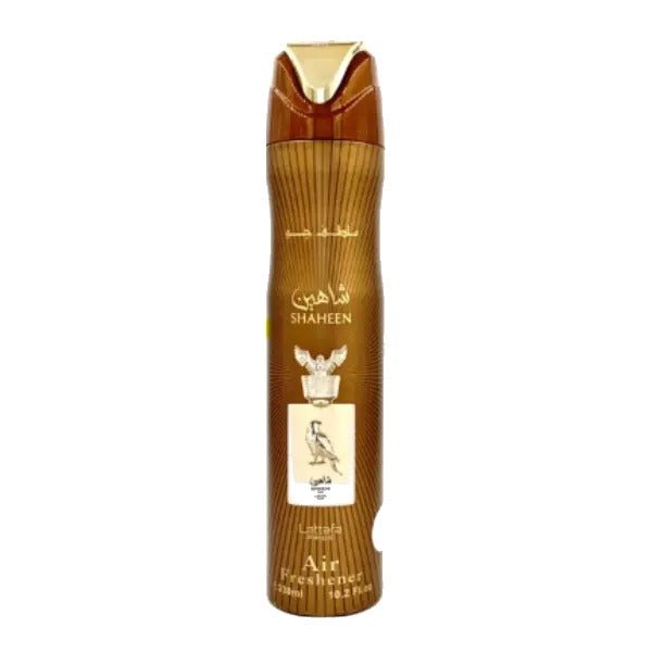 Lattafa Pride Shaheen Gold Air Freshener 300ml by Lattafa — Authentic Arabic Fragrance | Qamare
