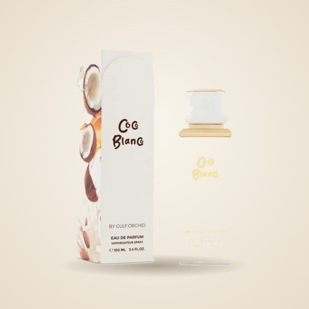 Coco Blanco Gulf Orchid Eau de Parfum 100ml by Gulf Orchid — Authentic Arabic Fragrance | Qamare