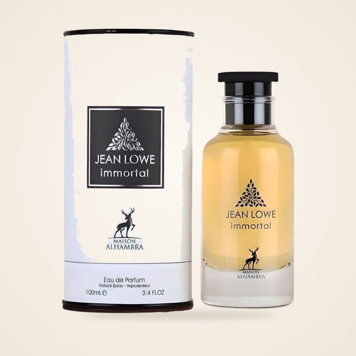 Jean Lowe Immortal Eau de Parfum 100ml by Maison Alhambra — Authentic Arabic Fragrance | Qamare