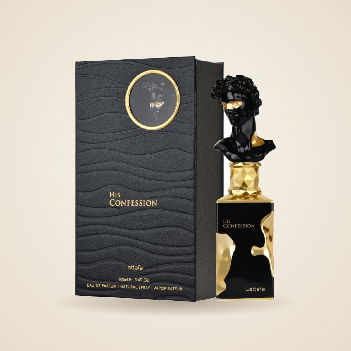 Lattafa His Confession Perume Eau de Parfum 100ml by Lattafa — Authentic Arabic Fragrance | Qamare