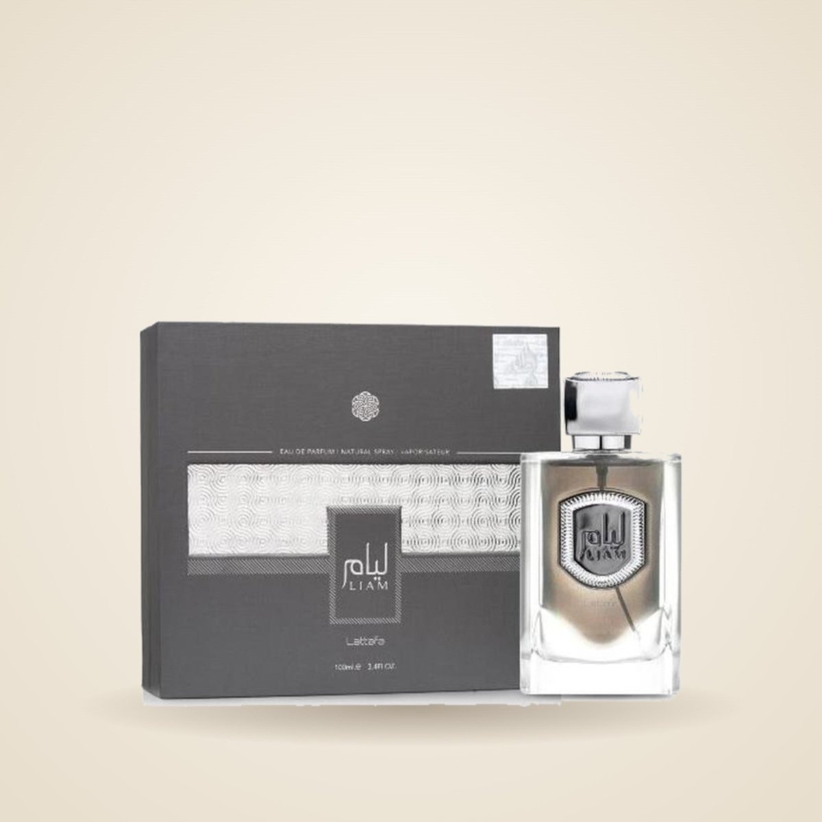 Lattafa Liam Grey Eau de Parfum 100ml by Lattafa — Authentic Arabic Fragrance | Qamare