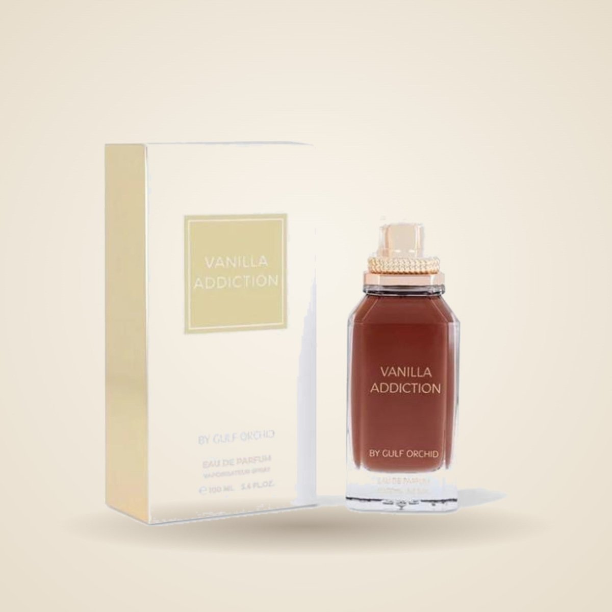 Vanilla Addiction Gulf Orchid Eau de Parfum 100ml by Gulf Orchid — Authentic Arabic Fragrance | Qamare