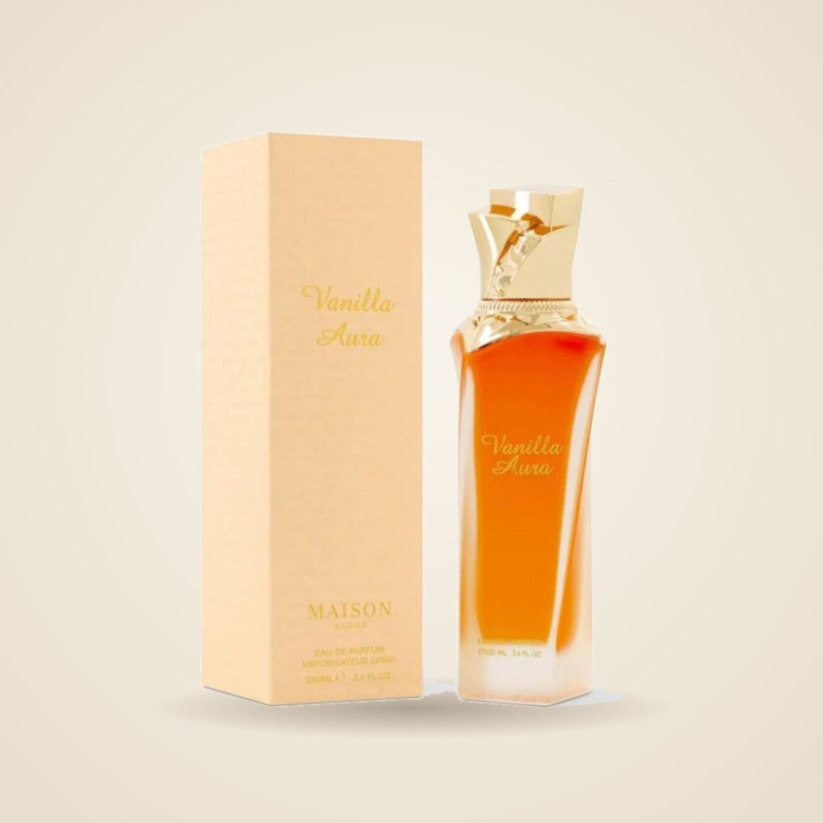 Vanilla Aura Gulf Orchid Eau de Parfum 100ml by Gulf Orchid — Authentic Arabic Fragrance | Qamare
