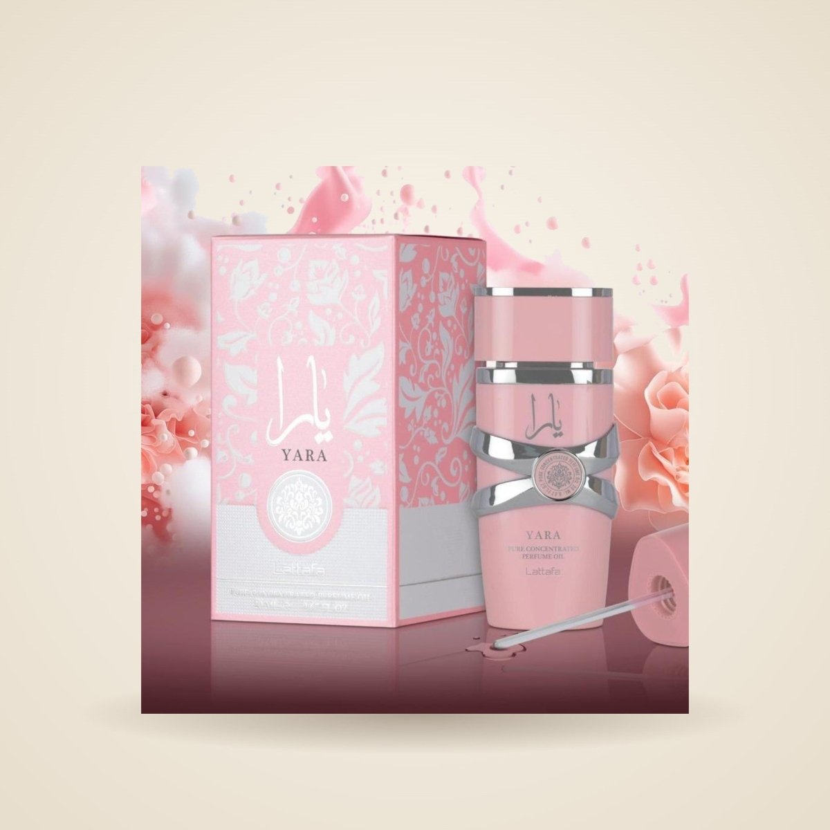 Yara Concentrated Oil Oil 20ml by Lattafa — Authentic Arabic Fragrance | Qamare