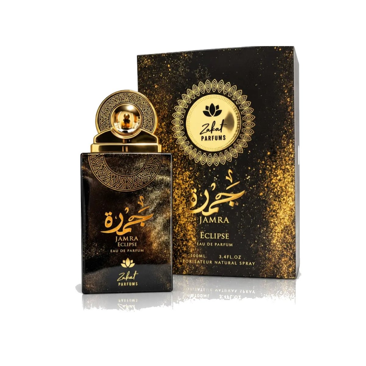 Zakat Jamra Eclipse Eau de Parfum 100ml by Zakat — Authentic Arabic Fragrance | Qamare